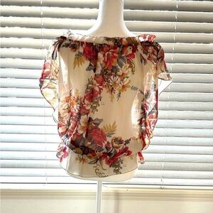 🌼Floral Sheer Blouse🌼